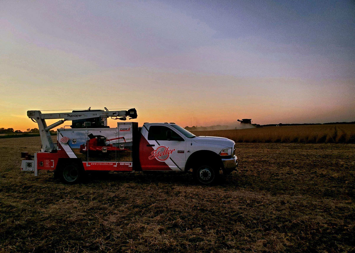 Stoller International Inc service truck